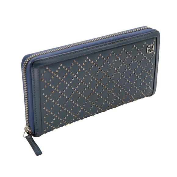 Gucci Long Studded GG Monogram Wallet GG-W1217P-0005 - Picture 2 of 9
